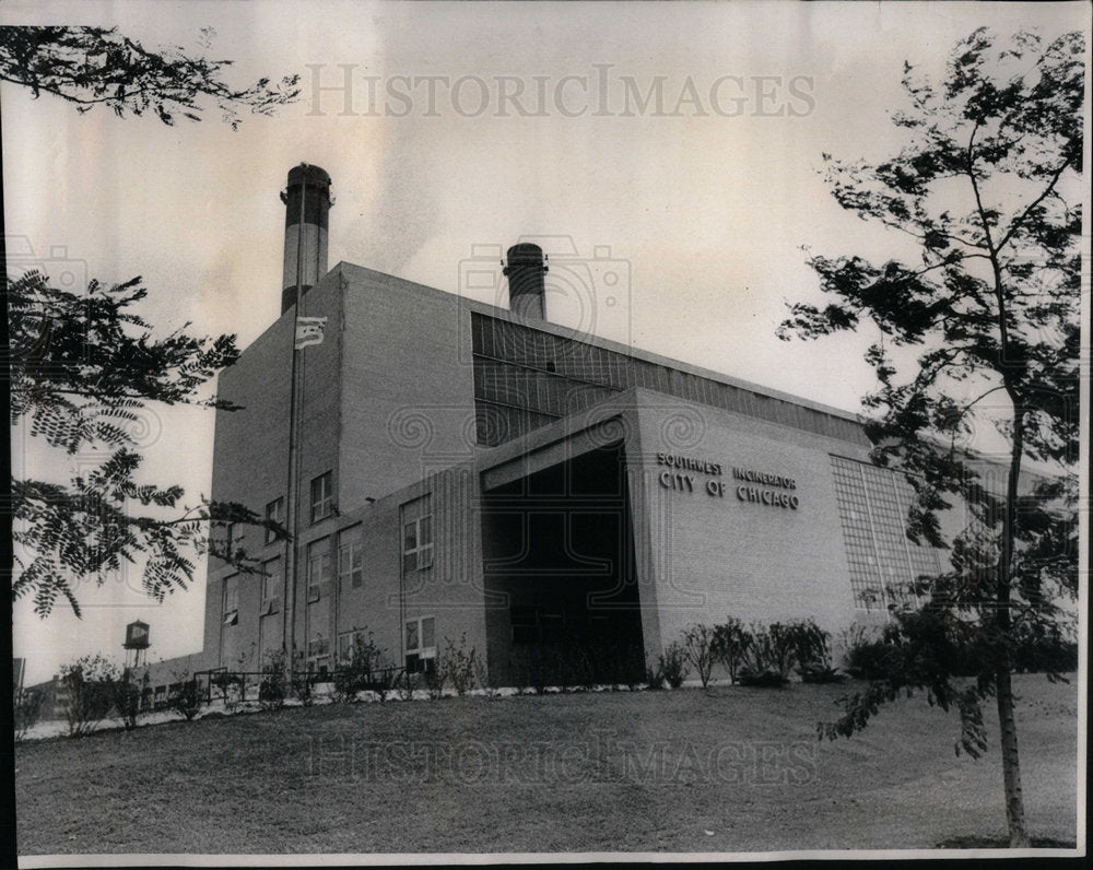 1968 Sanitation Department Incinerator Flag - Historic Images