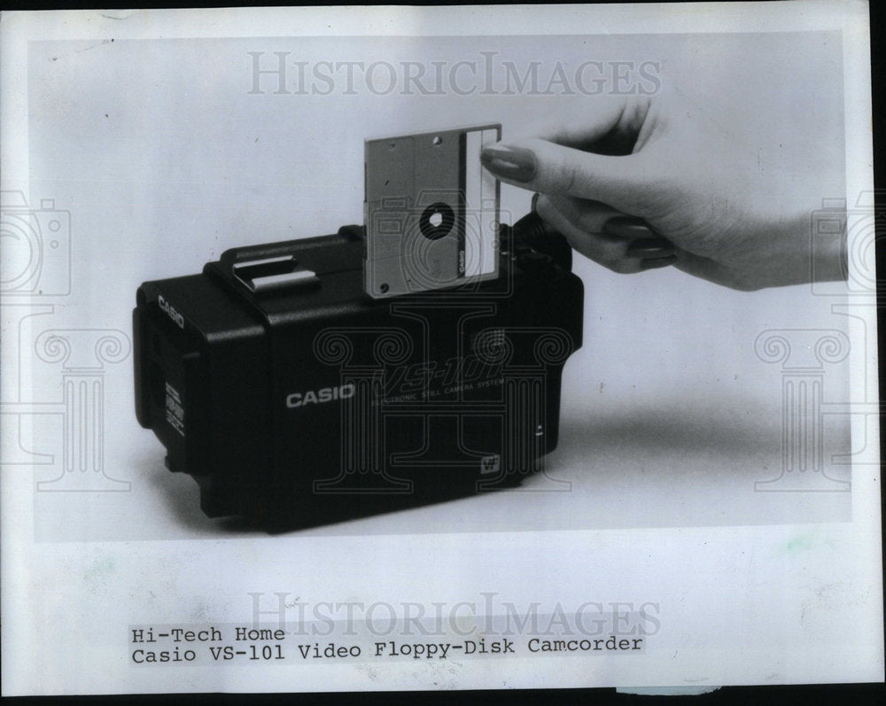 1988 Casio VS-101 Still Frame camera - Historic Images