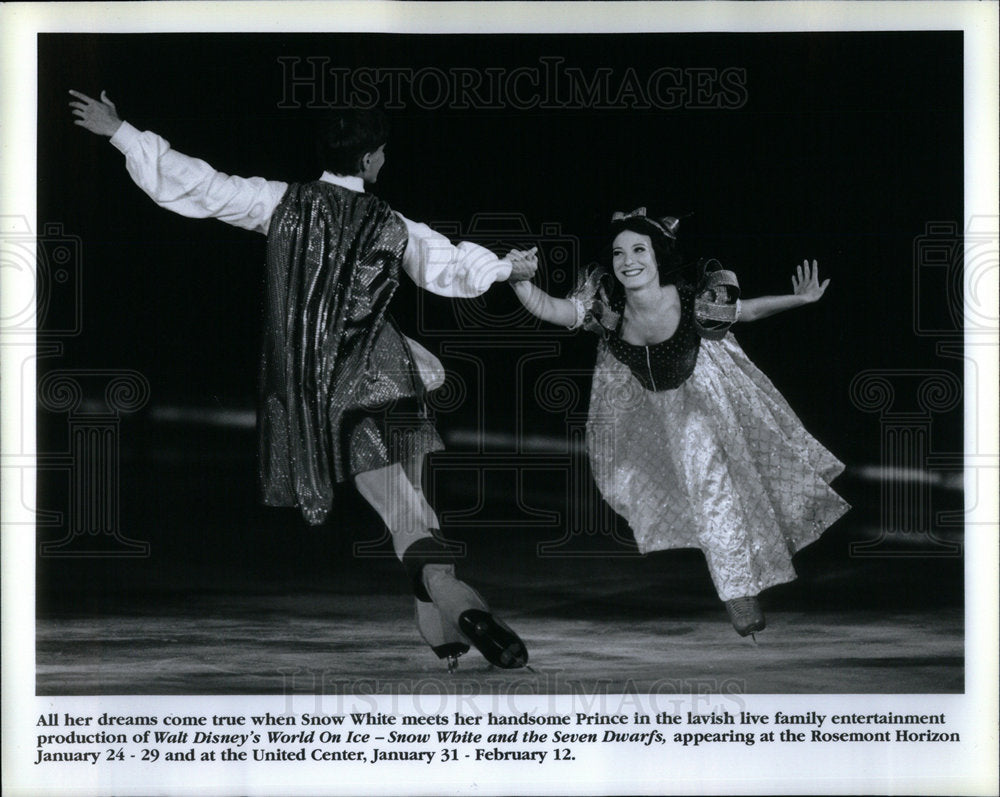 1995 Walt Disney World On Ice Snow White - Historic Images