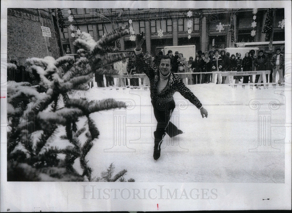 1976 ice spectacular Council rink snow - Historic Images