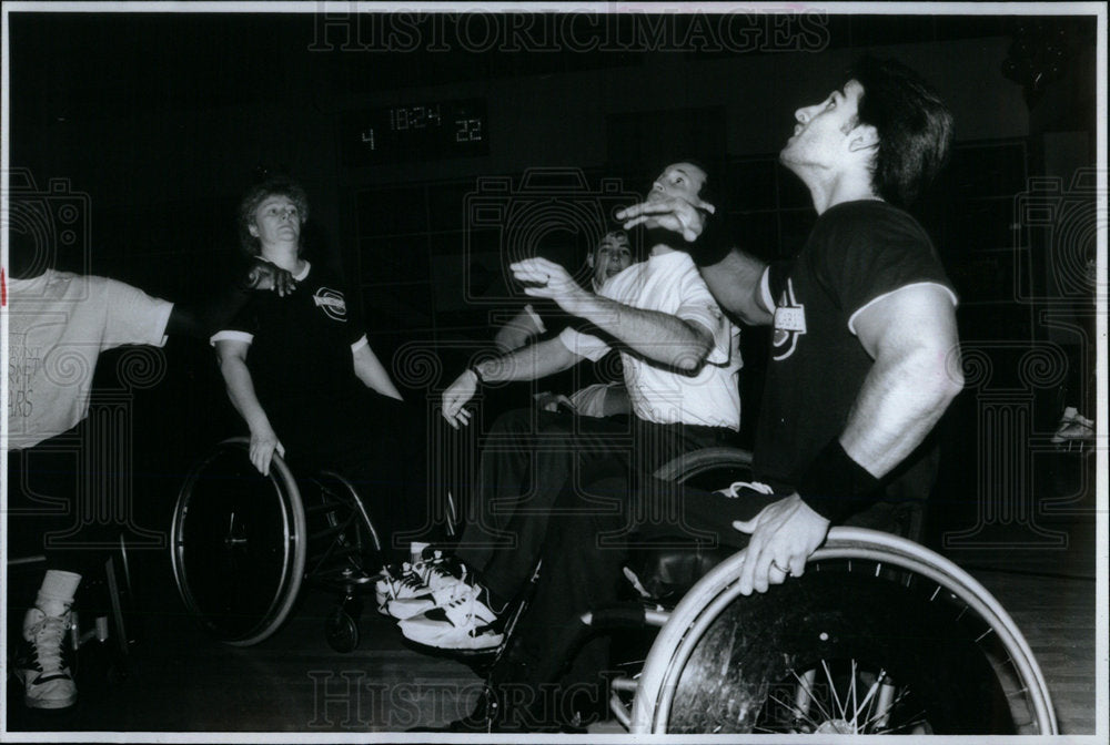 1993 Wheelchair Basketball - Historic Images