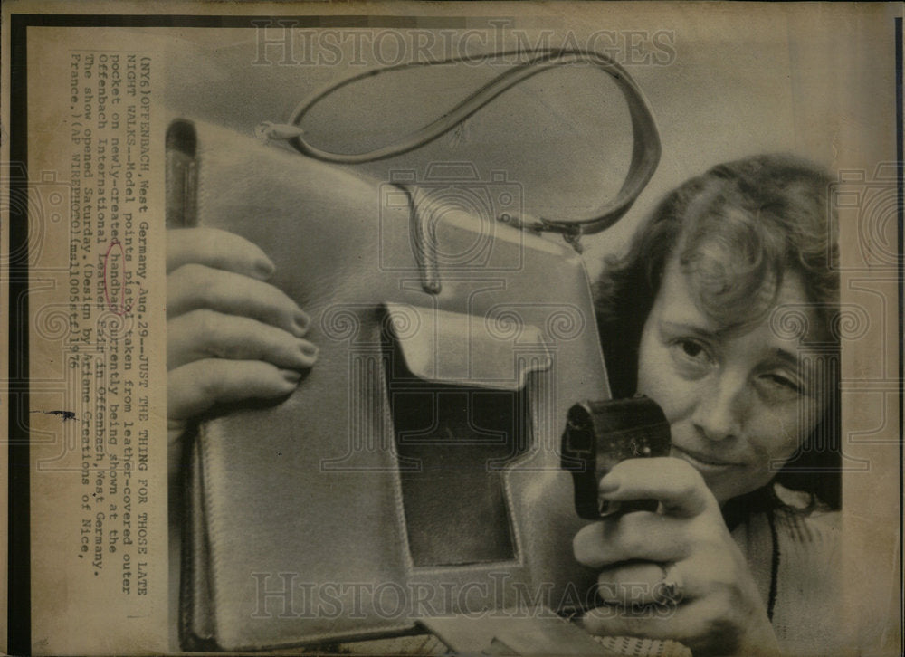 1976 Newly-Created Handbag - Historic Images