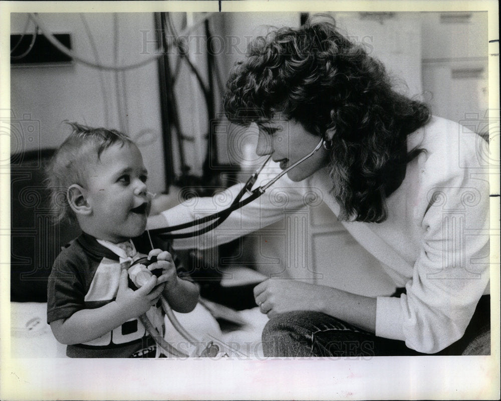 1984 Heart Defect Patient - Historic Images