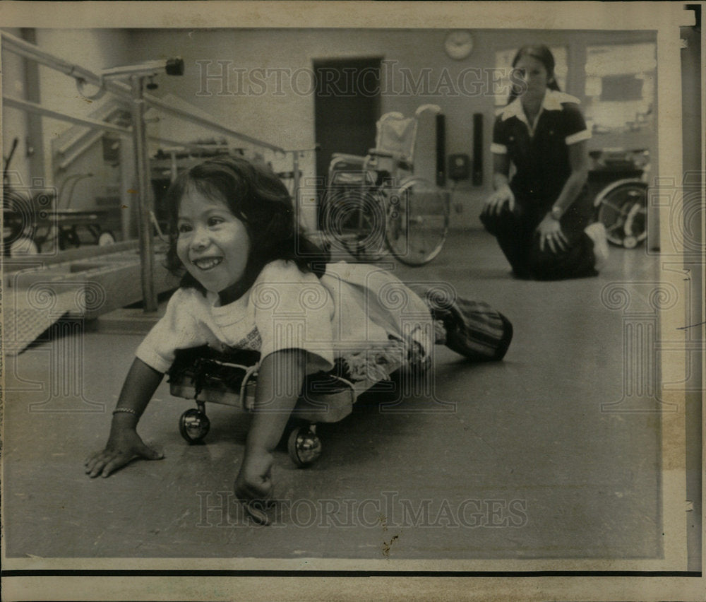 1974 Manjerrez Handicapped Children - Historic Images