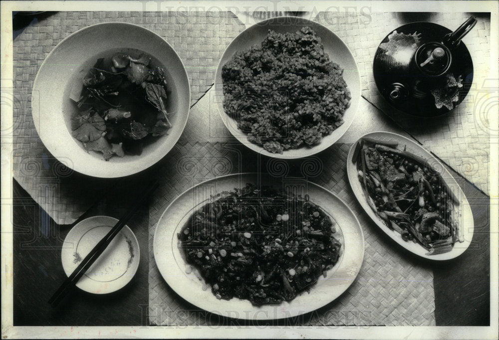 1980 Food Prepared by Jo Mildyn - Historic Images