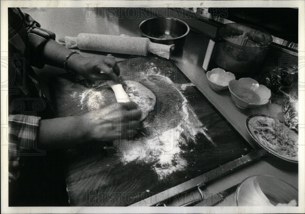 1979 Dim Sum Chinese Food Barbara Grunes - Historic Images