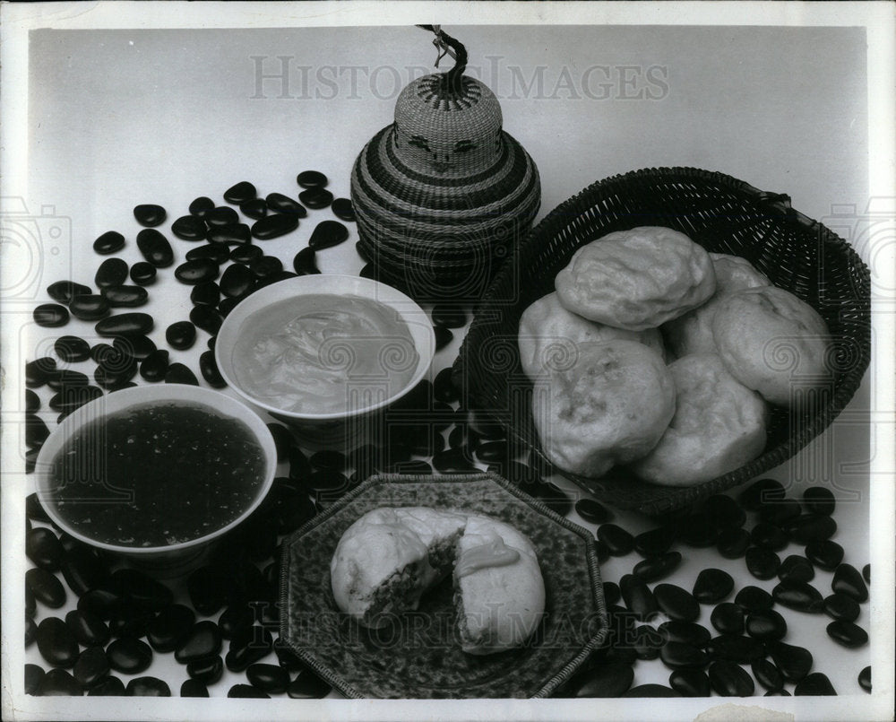 none none Chinese Steam Buns Chinese Food - Historic Images