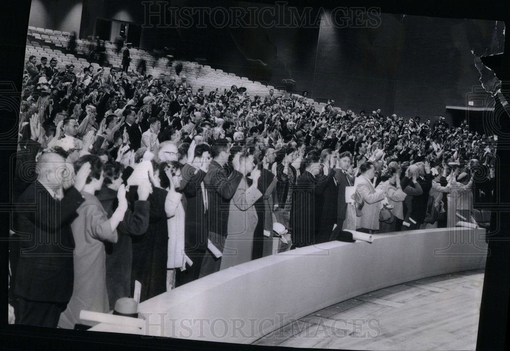 1961 Mass Swearing-in Ceremony - Historic Images