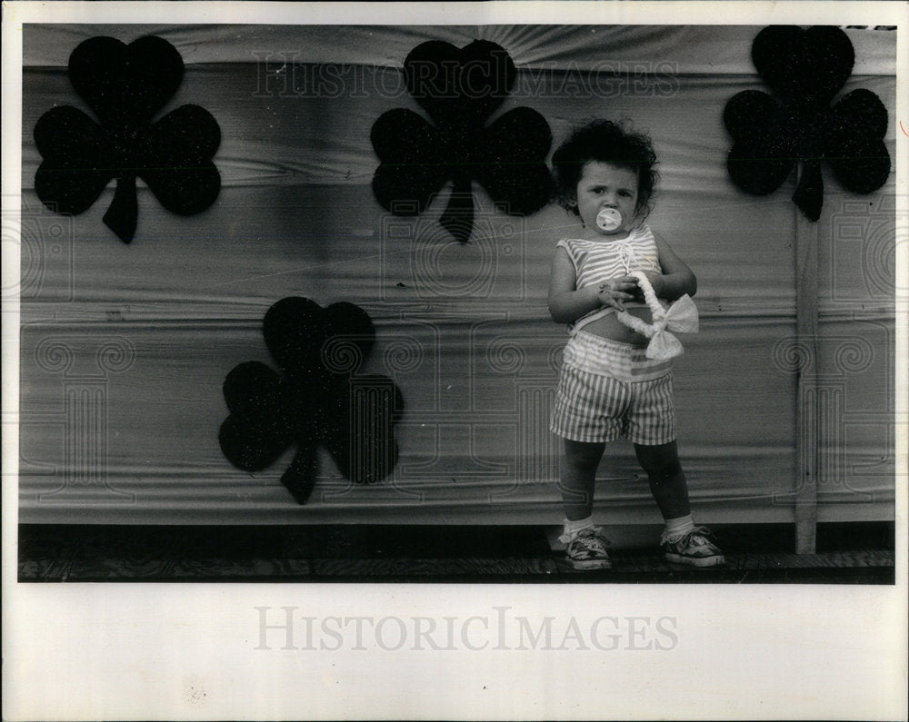 1988 Kattie Murrihy at Irish Festival. - Historic Images