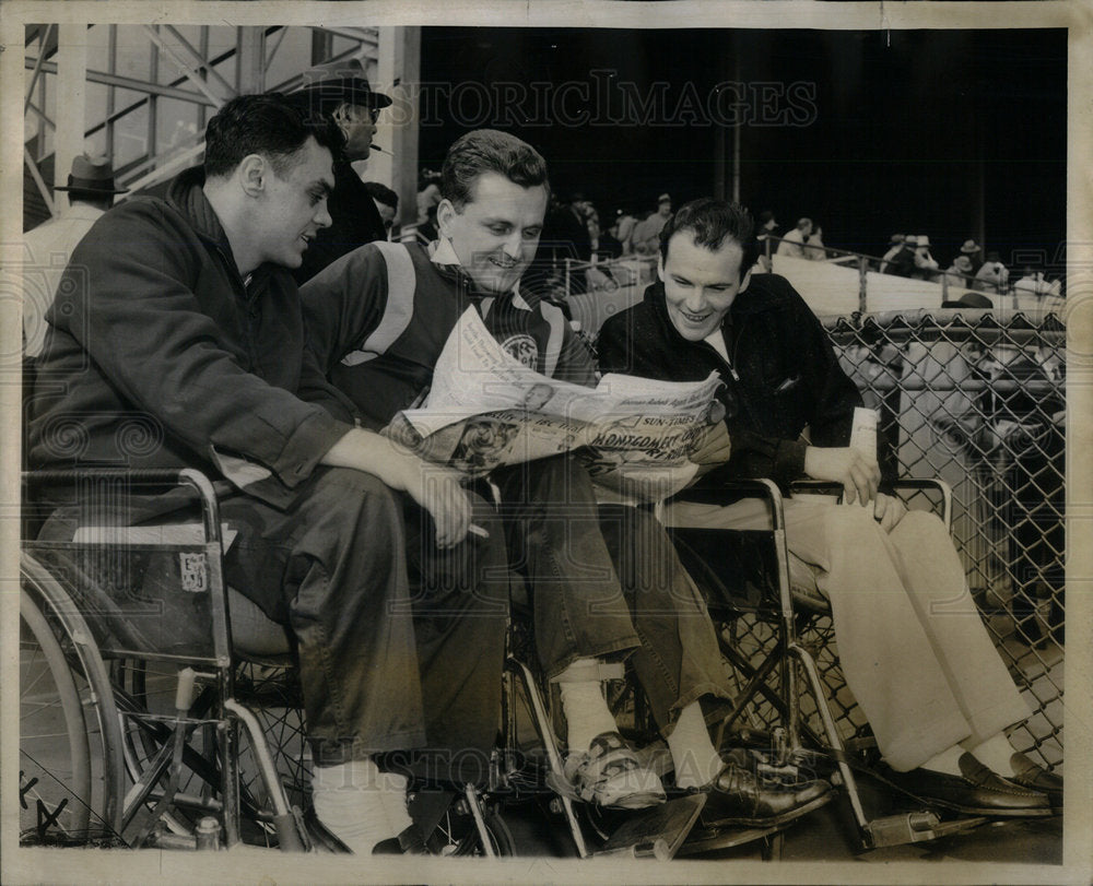 1956 paraplegic Sonye Sportsman&#39;s Park race - Historic Images