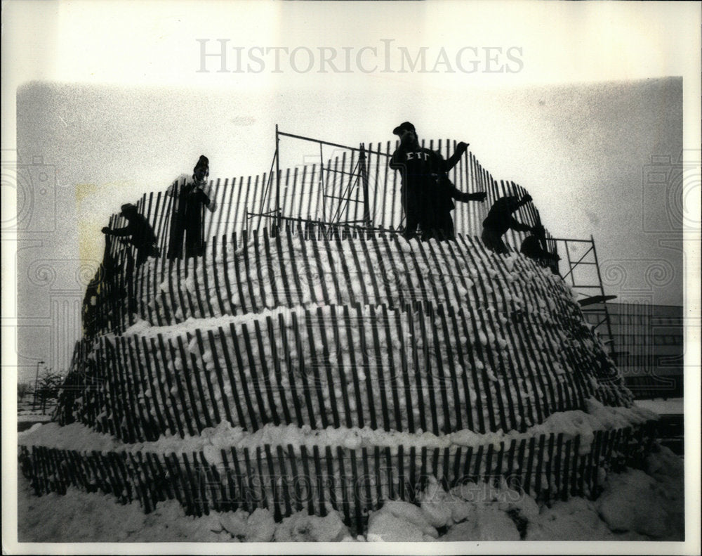 1987 Winter Carnivals Michigan Technologica - Historic Images