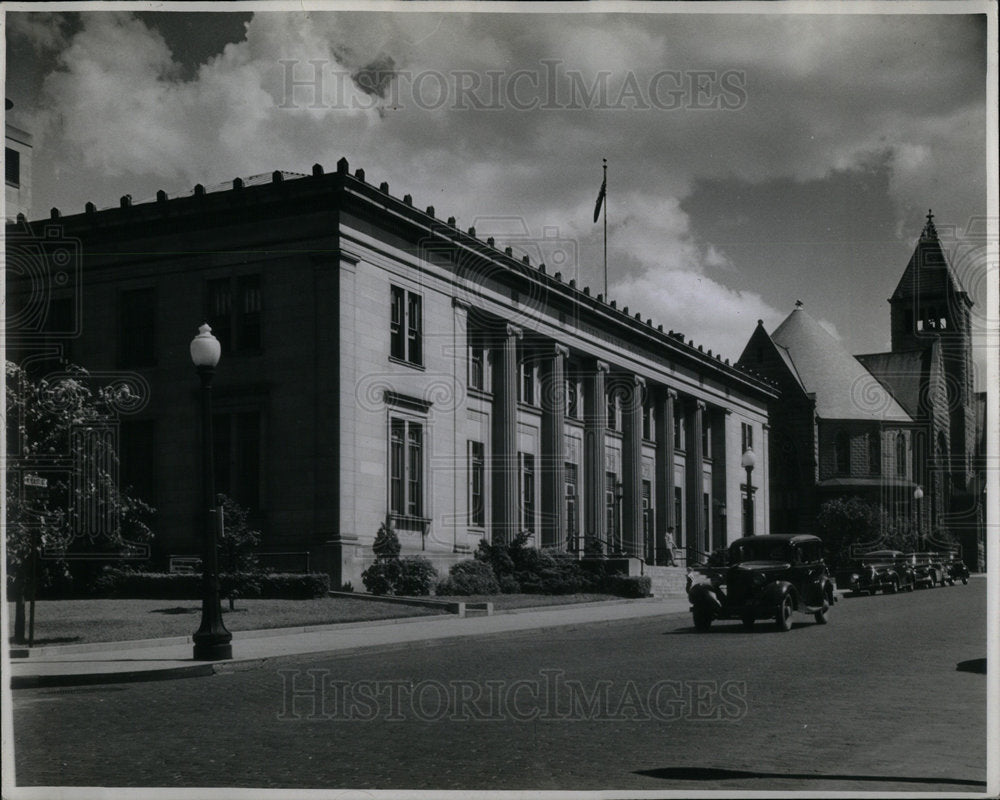 Bloomington Illinois Post Office Building - Historic Images