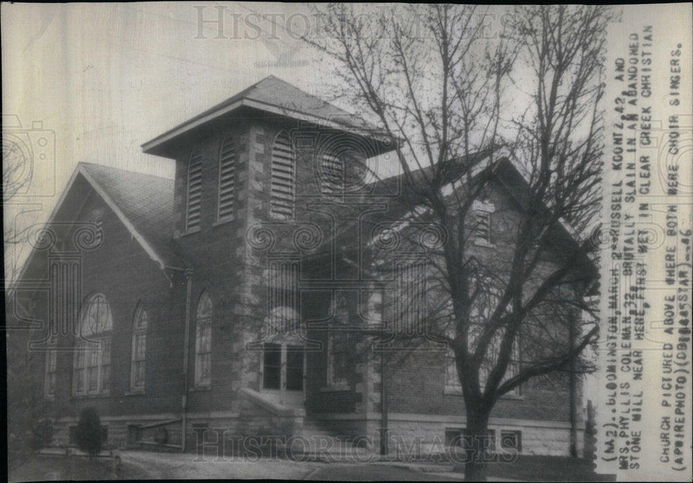 1946 Bloominton Russell Koont stone Mill - Historic Images