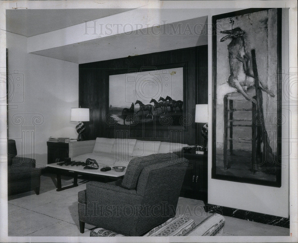 1960 Stock Yard Inn Presidential Suite Room - Historic Images