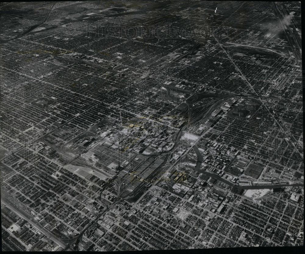 1958 President Eisenhowers route in Chicago - Historic Images