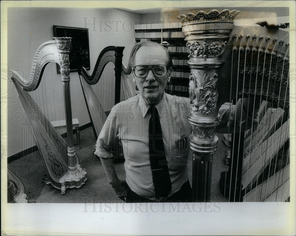 1984 Harps Musical Instrument - Historic Images