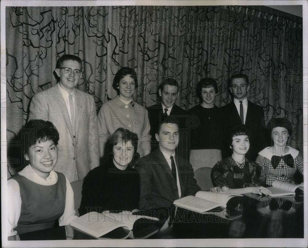 1960 YMCA Youth Legislature Newly elected - Historic Images