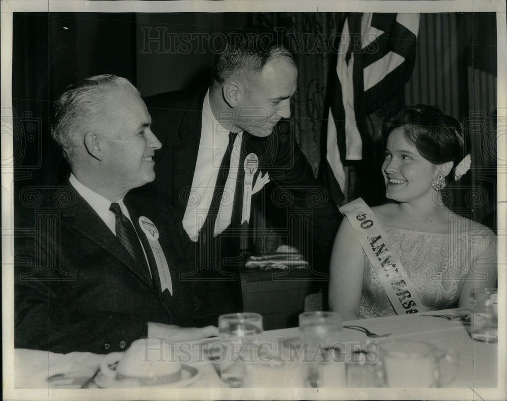 1966 50th anniversary dinner YMCA Hotel - Historic Images