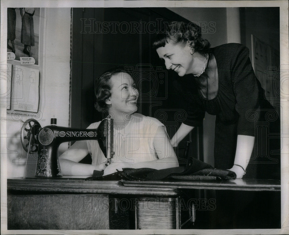 1951 YMCA Dressmaking &amp; Tailoring - Historic Images