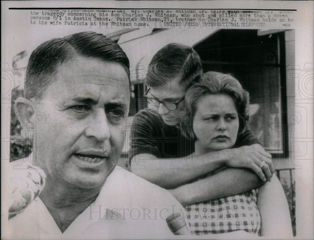1966 Charles Whitman Austin Texas dozen son - Historic Images