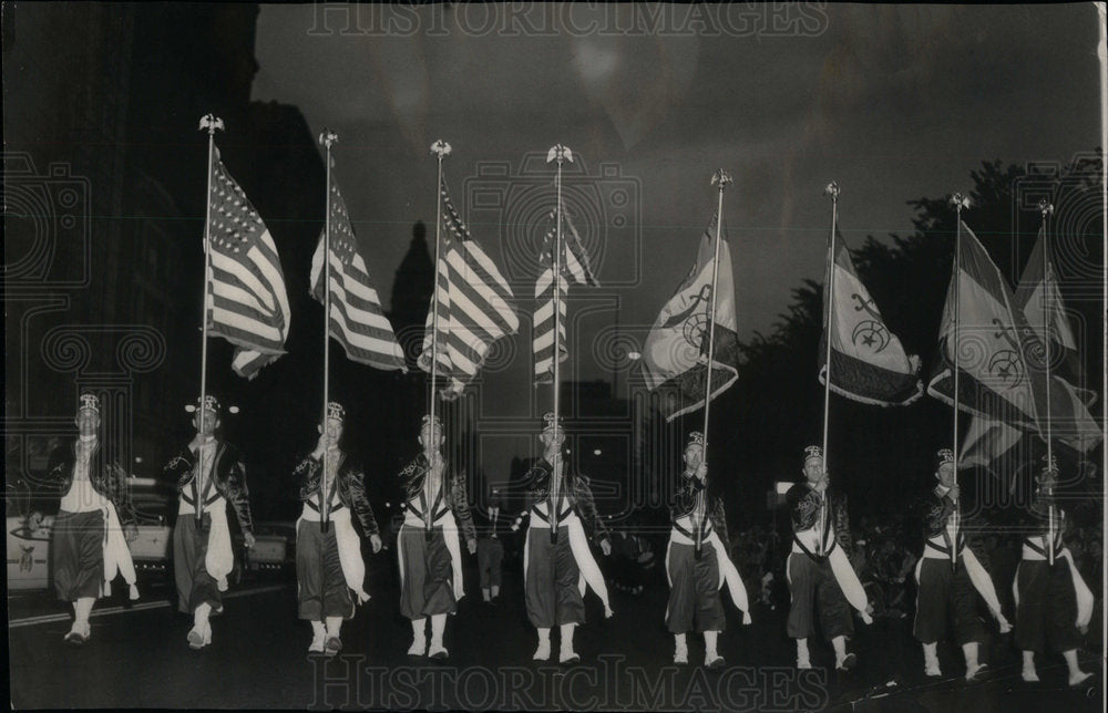 1958 Color Parade Guard Tripoli - Historic Images