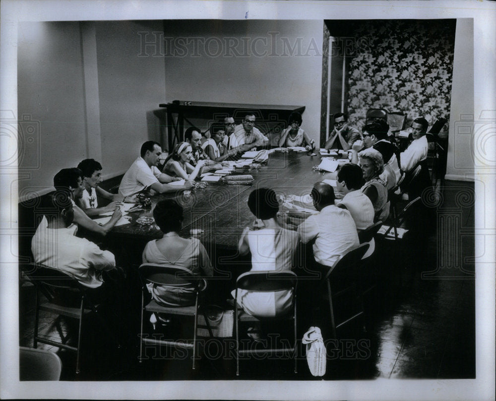 1966 Great Books Foundation Group Meeting - Historic Images