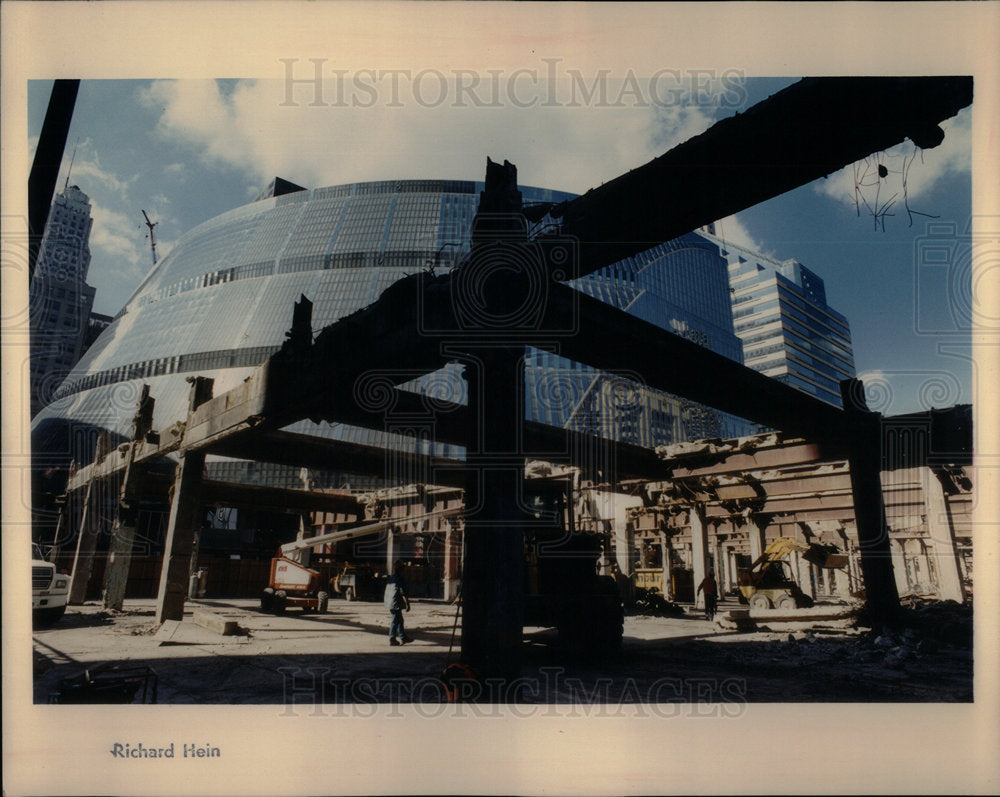 1990  GREYHOUND STATION CLARK RANDOIPH - Historic Images