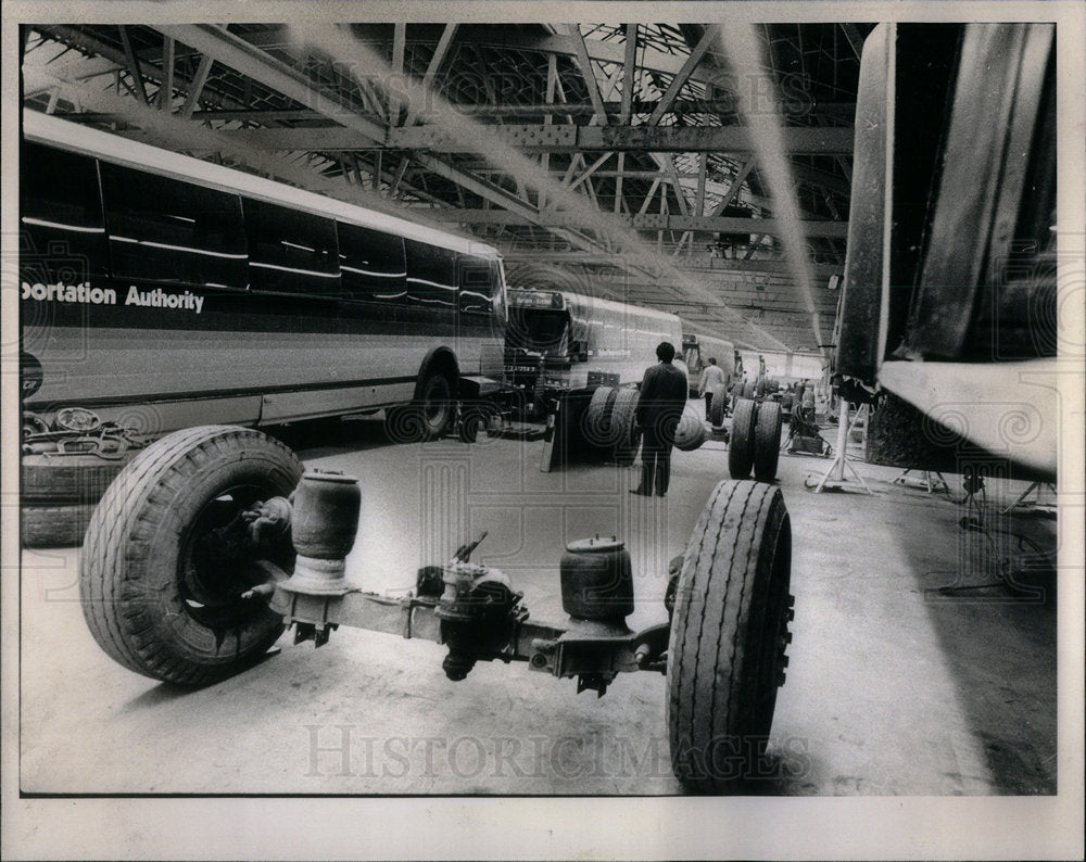 1981 Makeshift Assembly Line - Historic Images