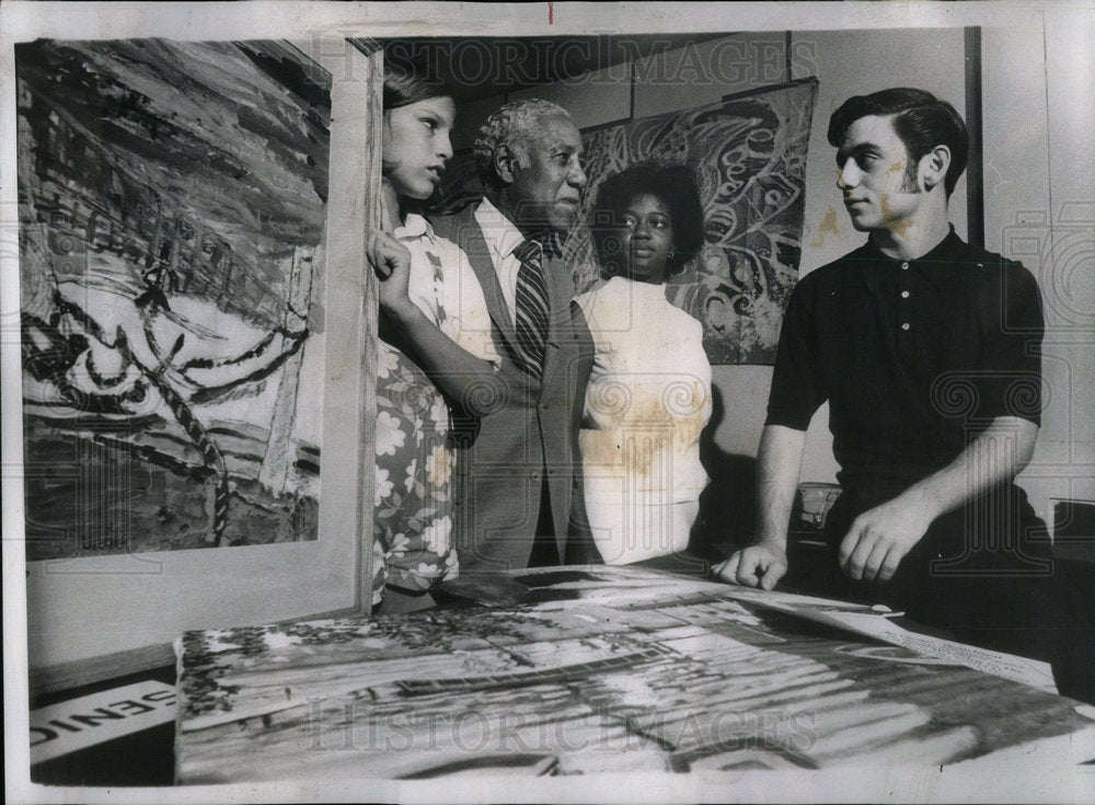 1969 Deton Brooks Reach Out Art Fair - Historic Images