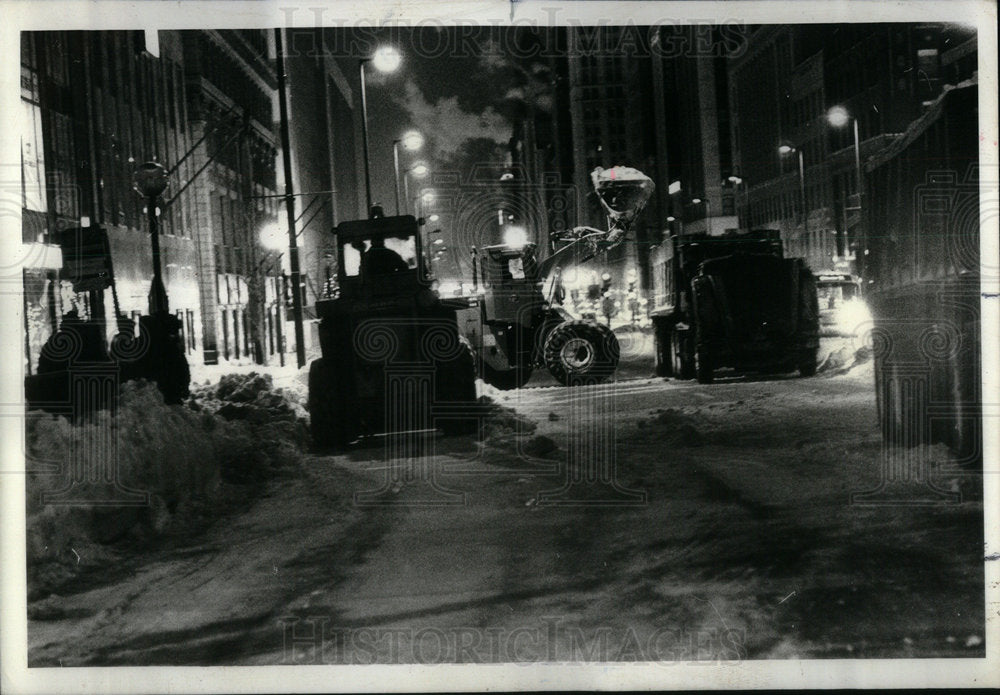 1979 Chicago breakfast Chicago Michigan - Historic Images