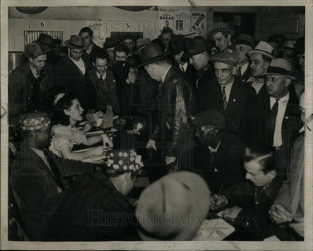 1941 UAW Headquarters Ford strike Detroit - Historic Images