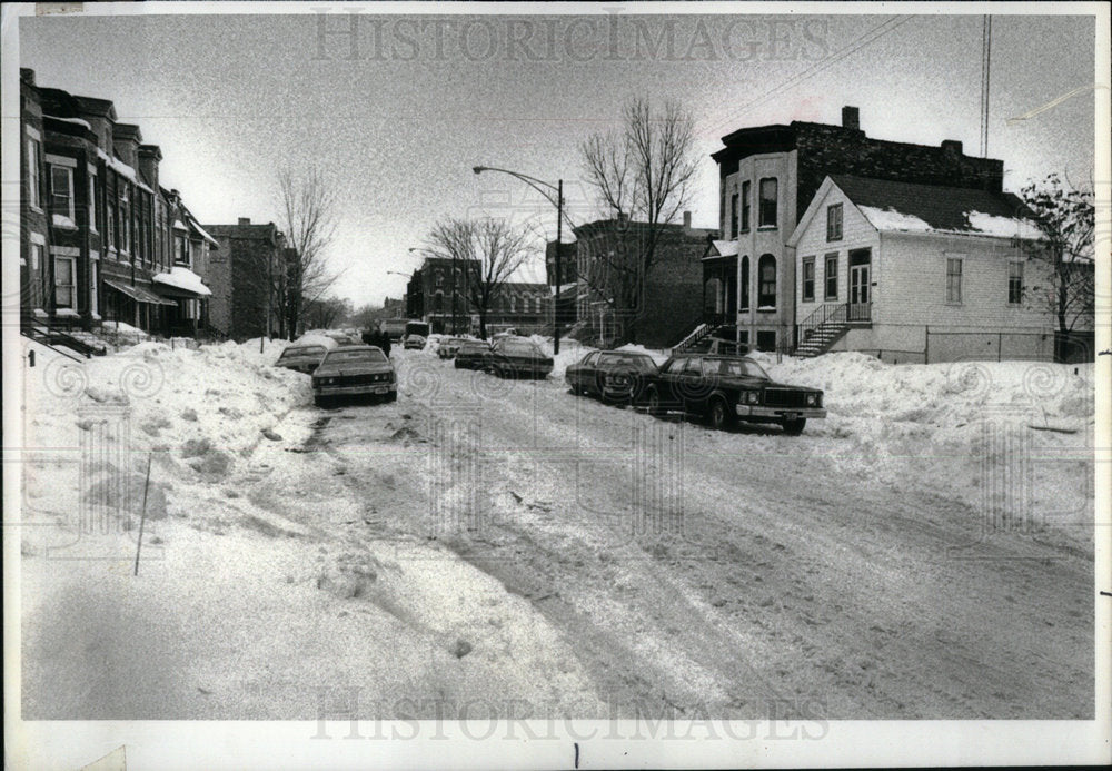 1979 Snowplows William Barnett Prairie War - Historic Images