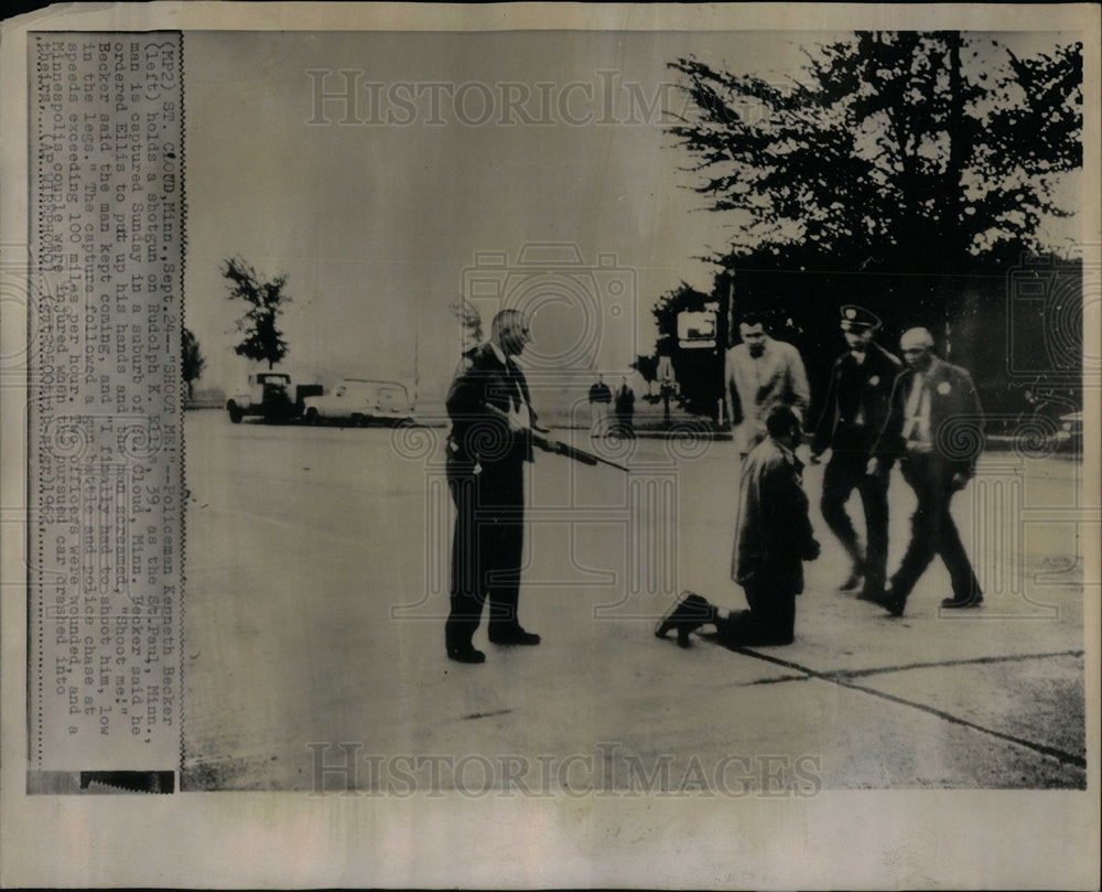 1962 Minnesota Criminal Shooting Incident - Historic Images