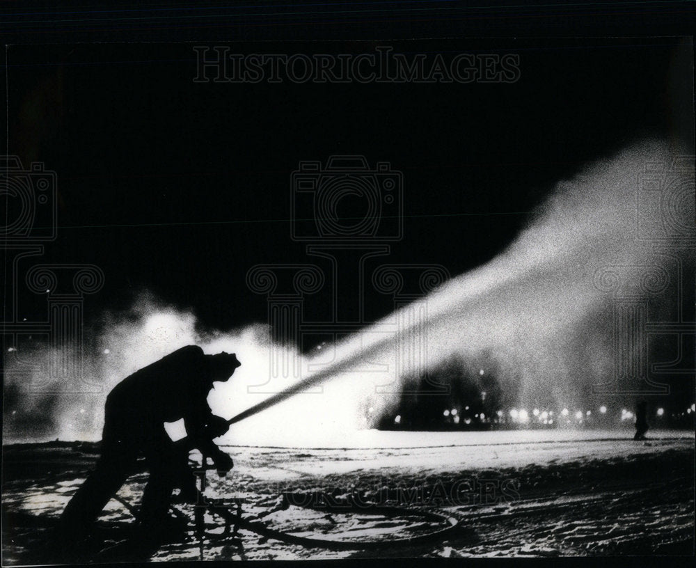 1983 Chicago Winter Festival in Lincoln Ski - Historic Images