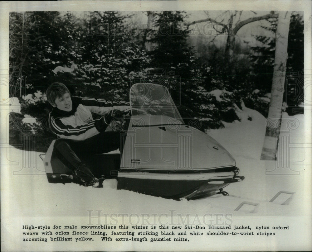 1970 Snowmobile Ski-Doo Blizzard jacket - Historic Images