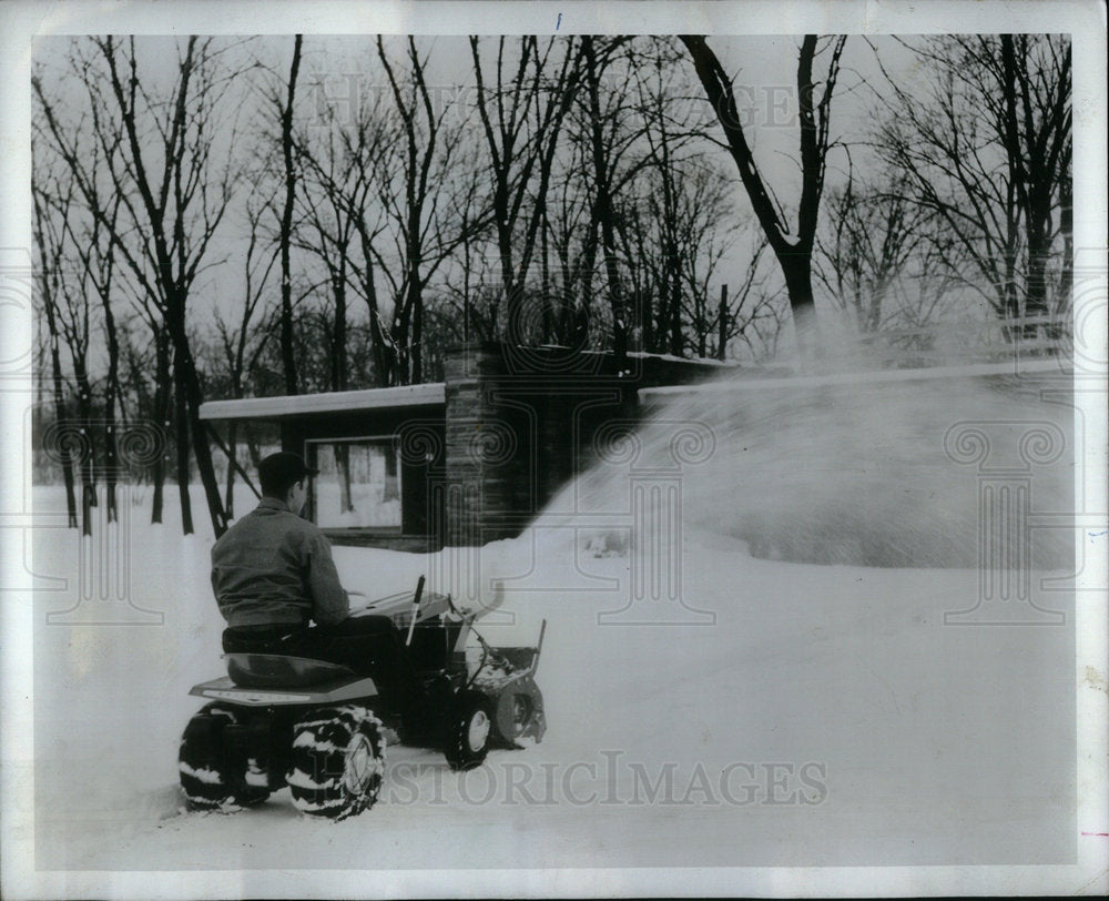 1964 Snow Mulch Blowers Plants - Historic Images