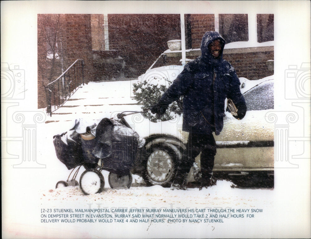 1994 Snowstorms Chicago Area - Historic Images