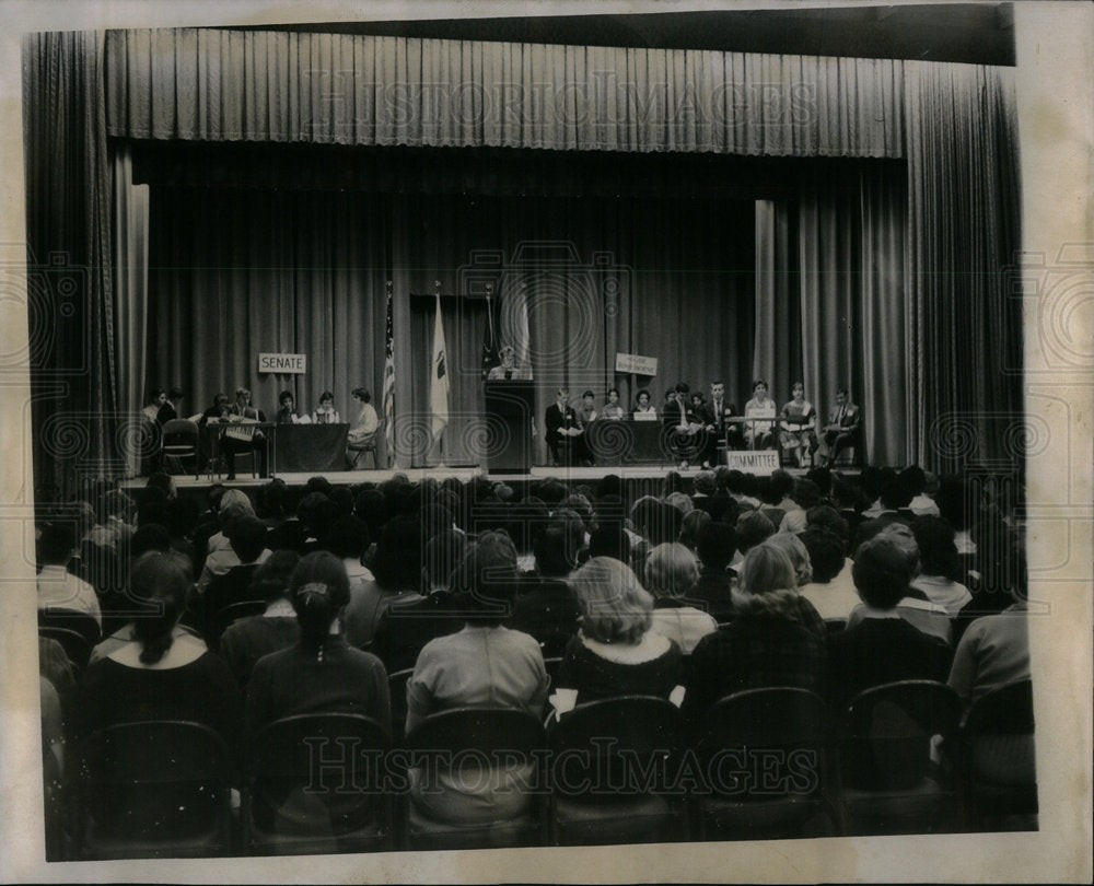 1961 YMCA youths Legislation Ginny carrigan - Historic Images