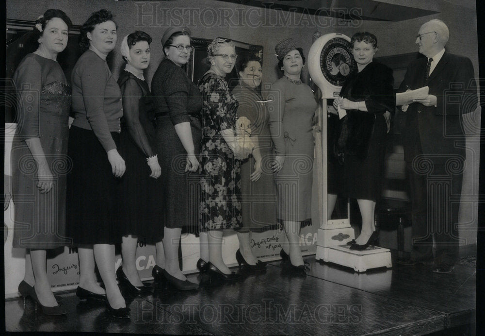 1960 YMCA Victpry Diet Dinner South - Historic Images