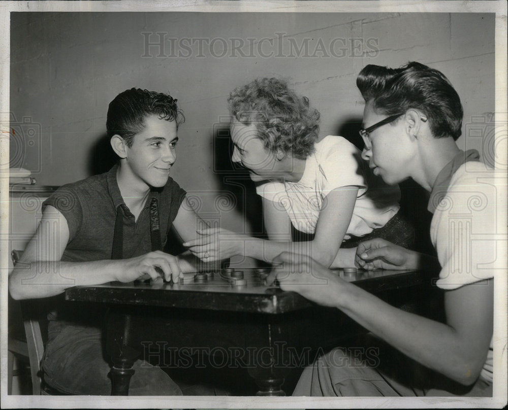 1957 Matt Longtin Rudy Gercia Annet Davitto - Historic Images