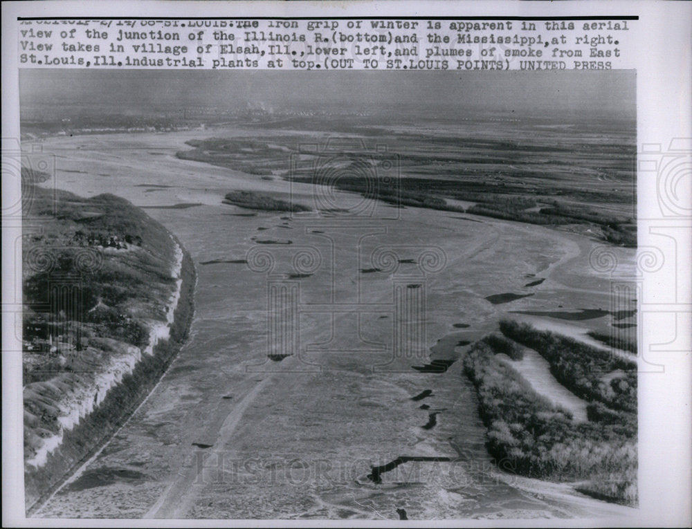 1958 Mississippi River - Historic Images