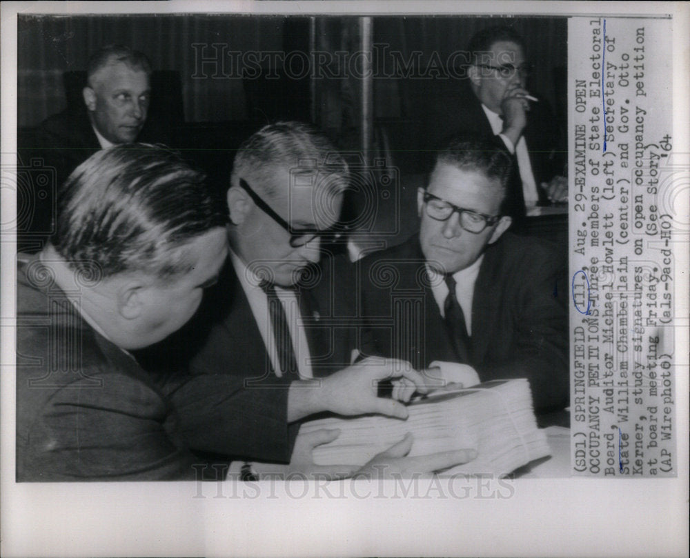 1964 Auditor Micheal Howlett William State - Historic Images