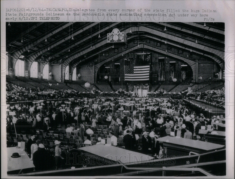 1964 Indiana State Fairgrounds Coliseum - Historic Images