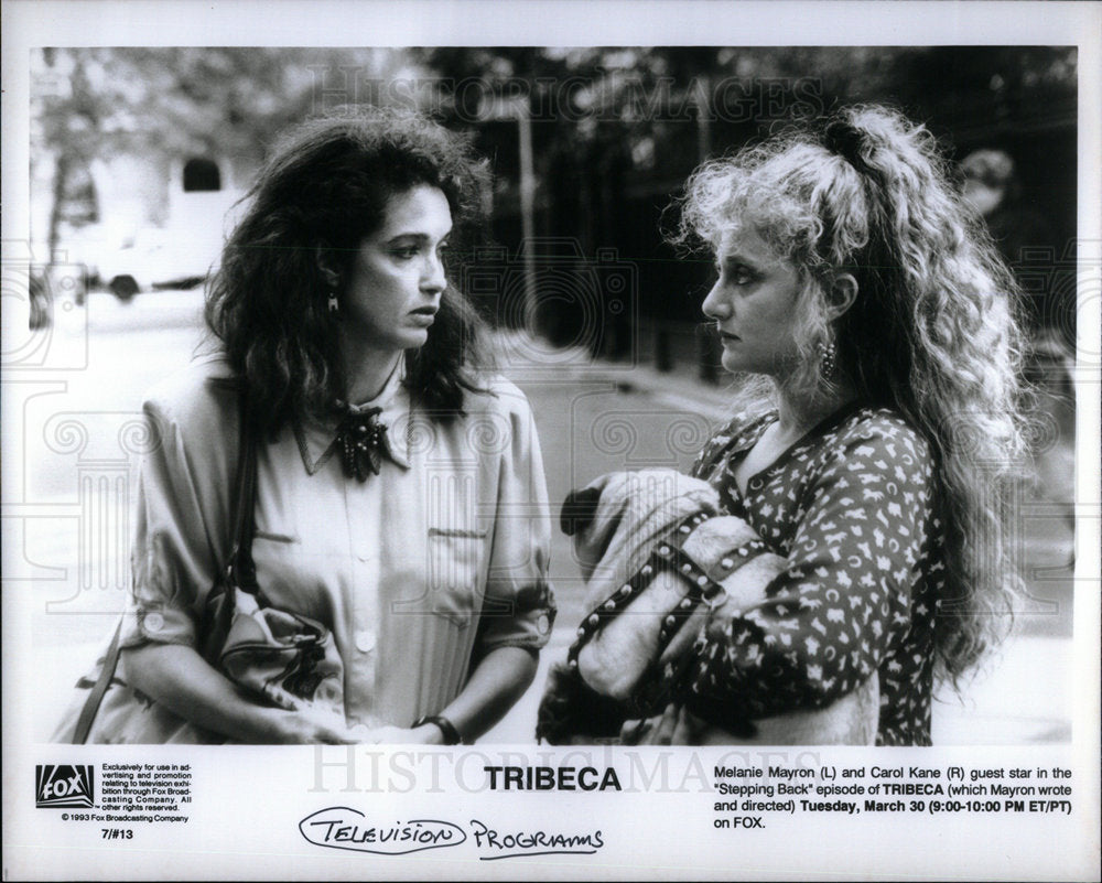 NIone Tribeca Melanie Mayron Carol Kane Guest Star Back - Historic Images