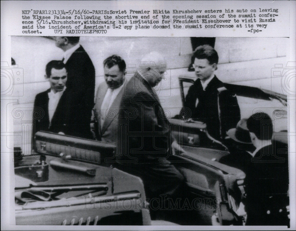 1960 Soviet Premier Nikita Khrushchev - Historic Images