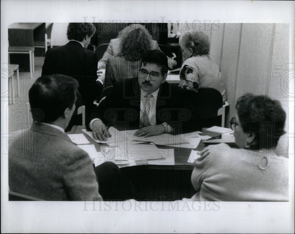 1991 Hearing Officer Edgar Lopez County tax - Historic Images