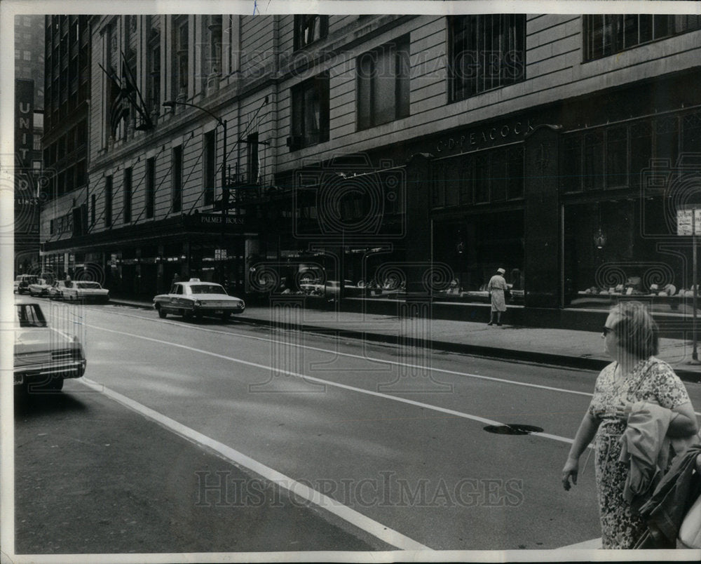 1965 Taxi cab strike Monroe Palmer House - Historic Images