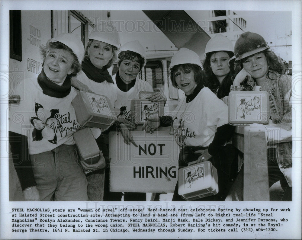 Steel Magnolias Halsted Street Construction - Historic Images