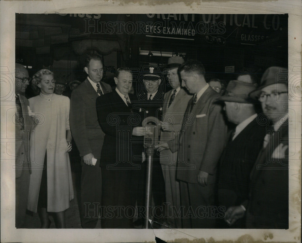 1951 Joseph Meegan Mathew Parking Meter - Historic Images