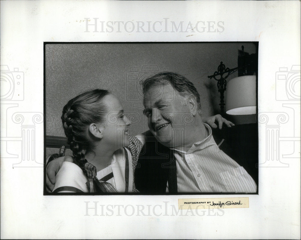 1990 Erin Creighton Malachy McCourt Soft - Historic Images